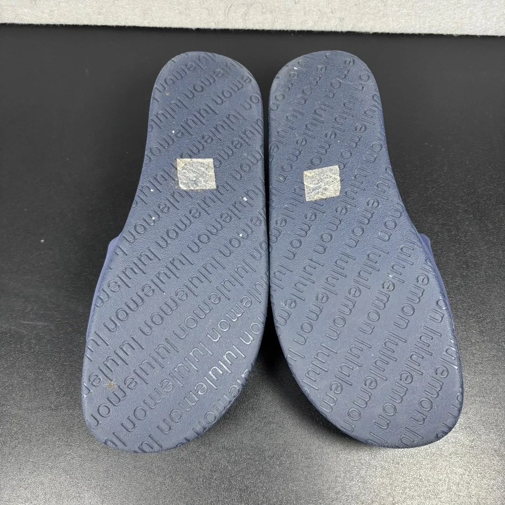 Lululemon Restfeel Slides Blue Mens Size 9 Athletic Recovery Sandals Casual Shoe